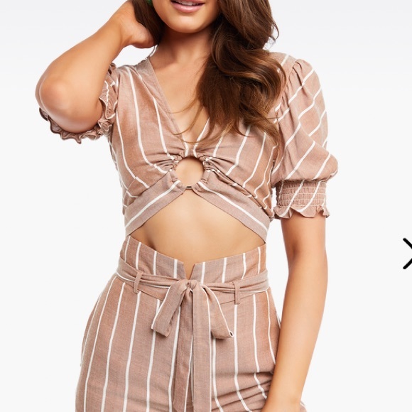 Bardot striped set Au so 6 / Us sz 2 - Picture 6 of 7